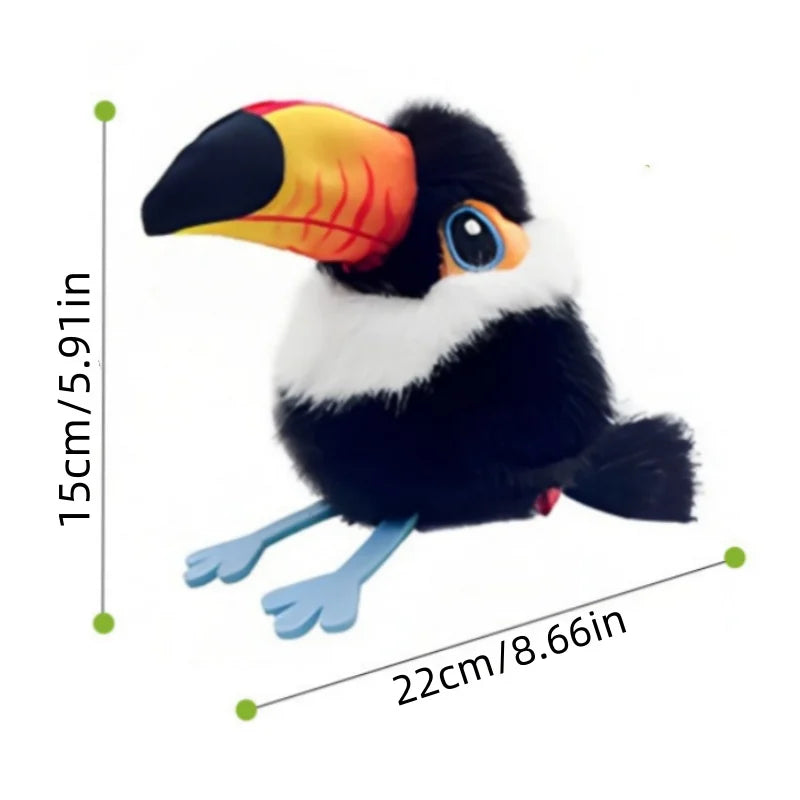 Fluttering and chirping bird cat toy PawsnHeart