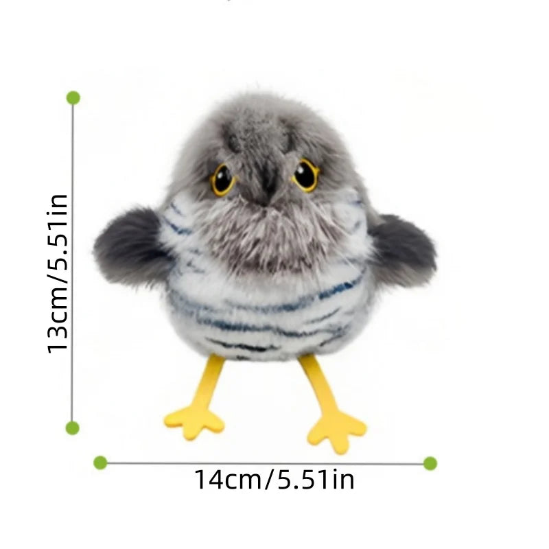 Fluttering and chirping bird cat toy PawsnHeart