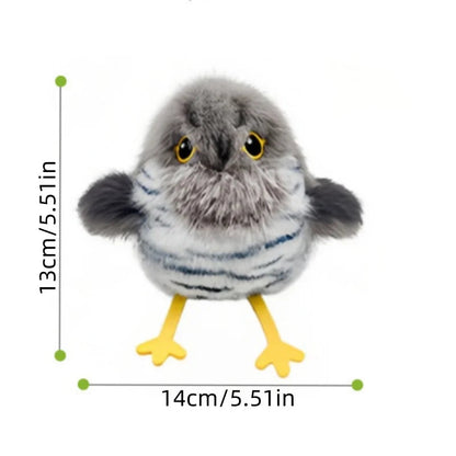 Fluttering and chirping bird cat toy PawsnHeart
